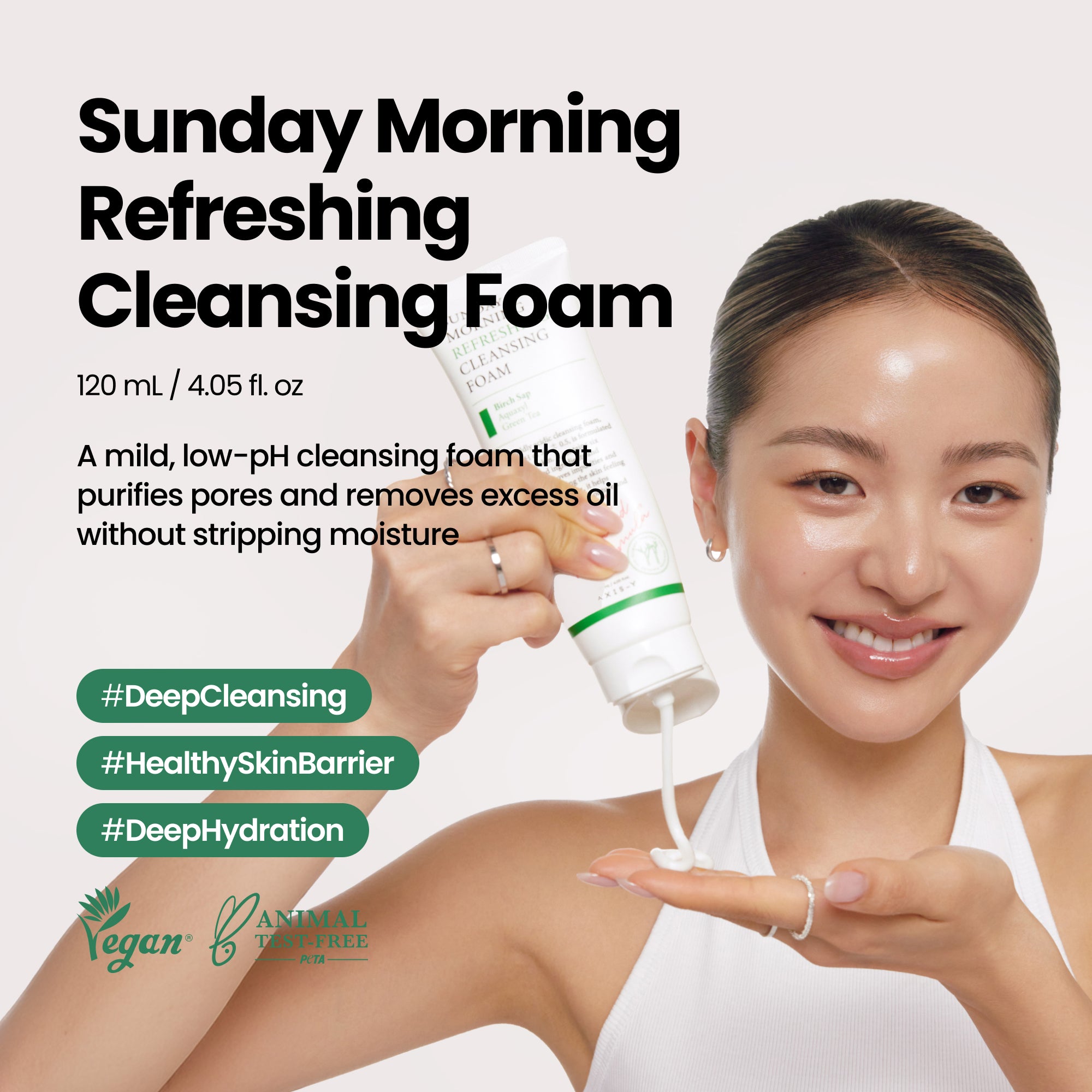 AXIS-Y Sunday Morning Refreshing Cleansing Foam