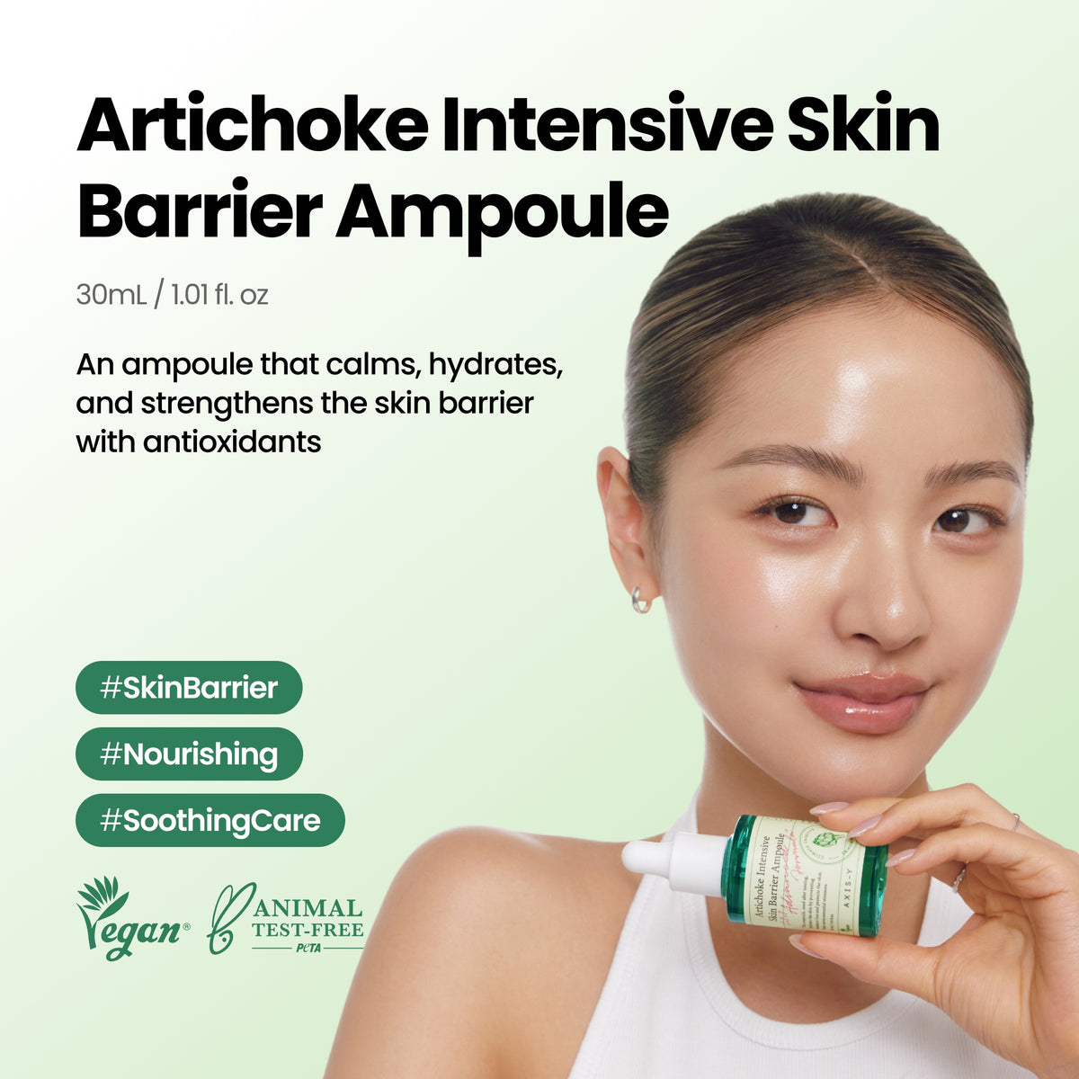 AXIS-Y Hydrate and Glow Set (Glow Serum 50ml + Artichoke Ampoule 30ml)