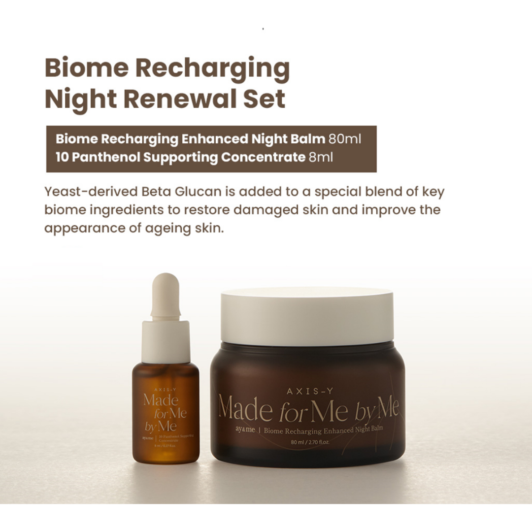 AXIS-Y Biome Recharging Night Renewal Set