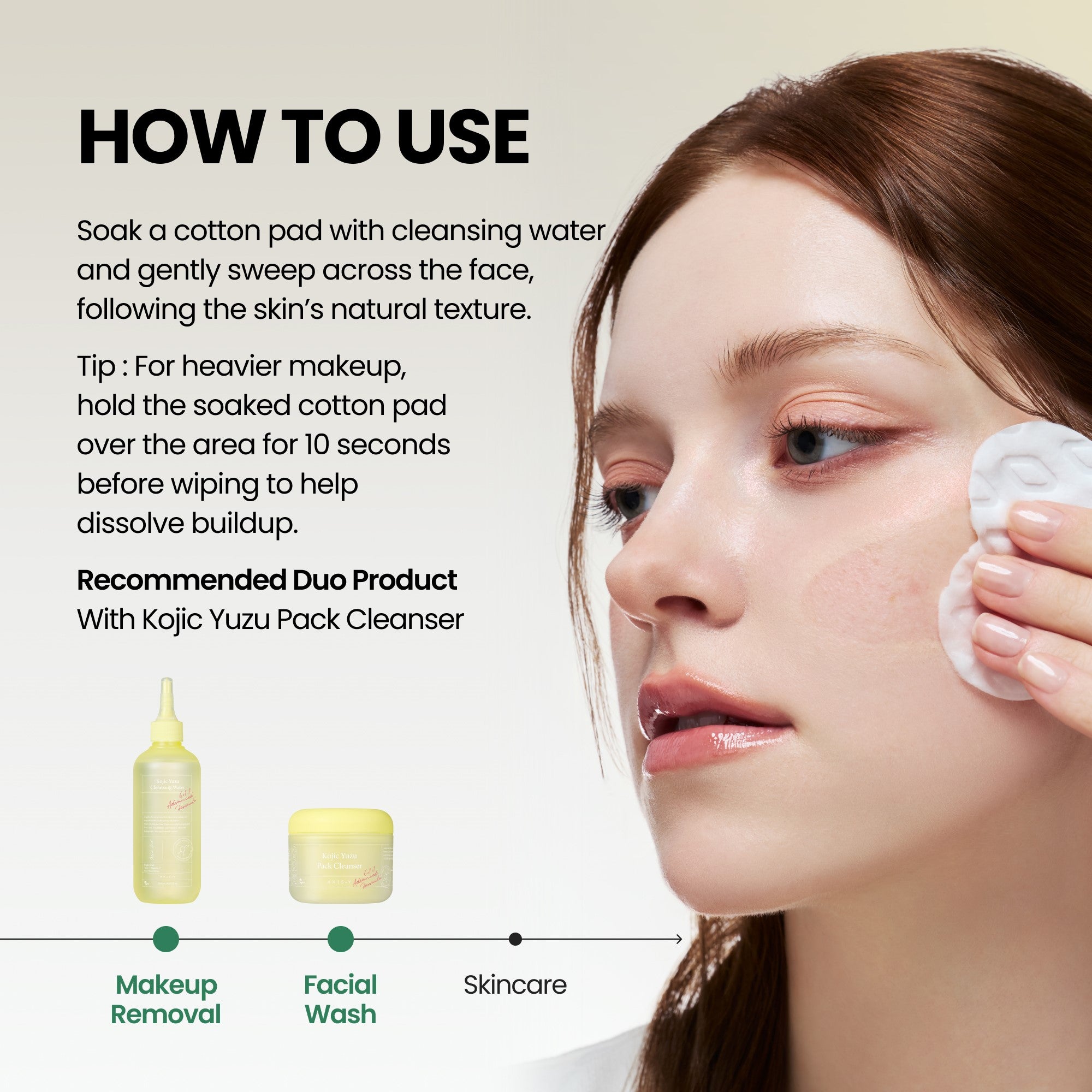 AXIS-Y Kojic Yuzu Cleansing Water