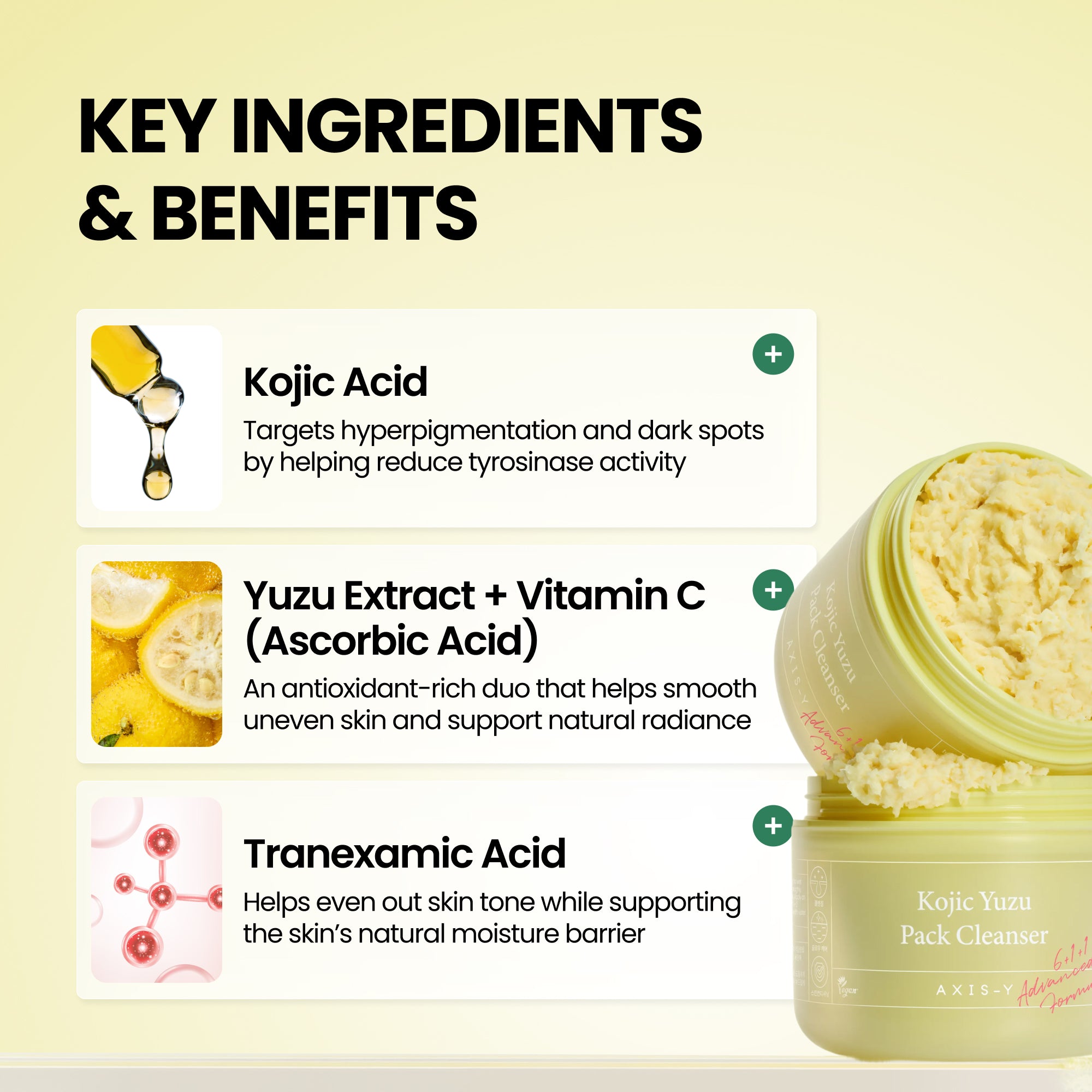 AXIS-Y Kojic Yuzu Cleansing Duo