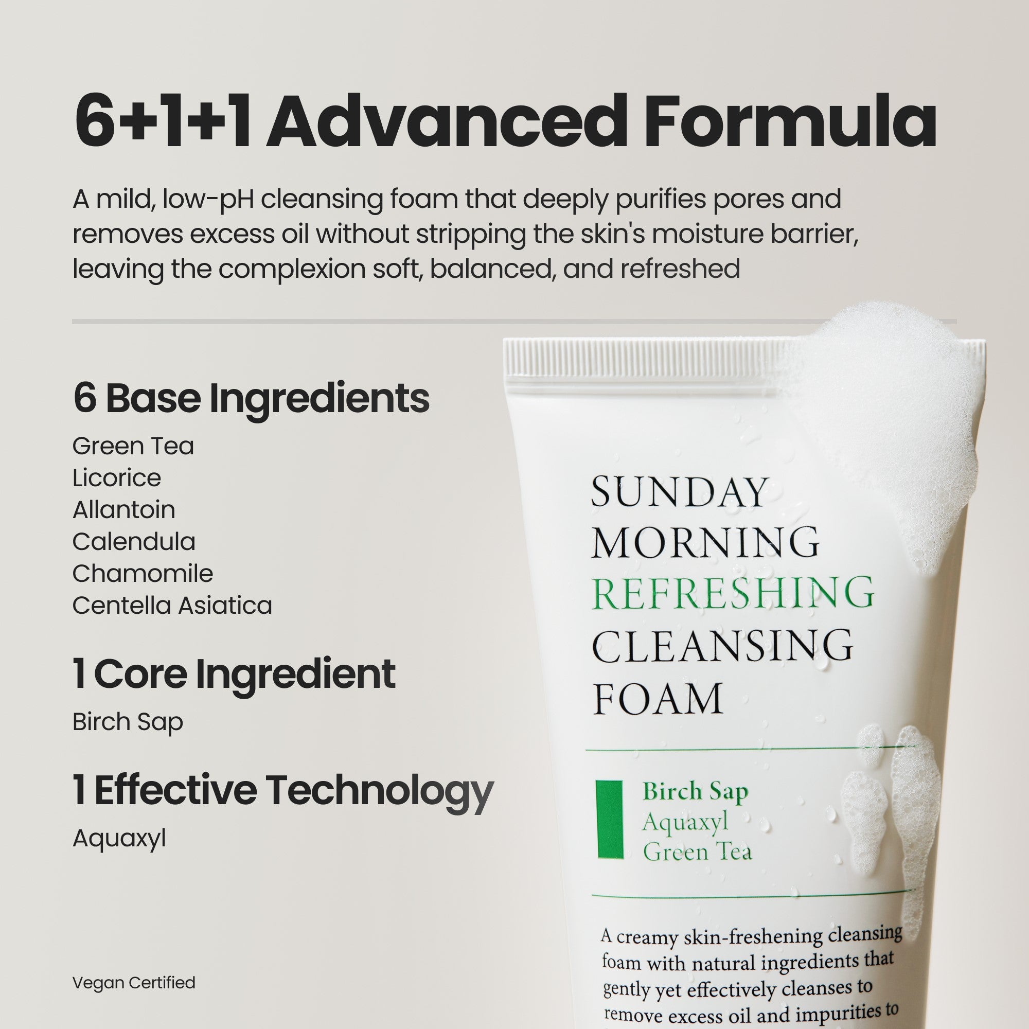 AXIS-Y Sunday Morning Refreshing Cleansing Foam
