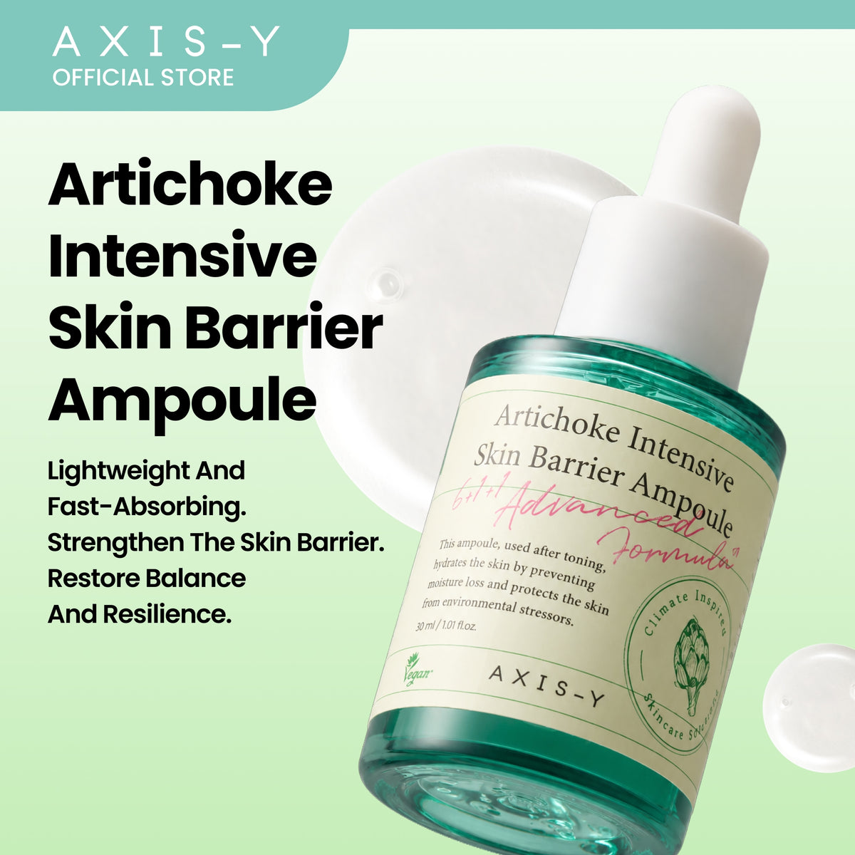 AXIS-Y Artichoke Intensive Skin Barrier Ampoule