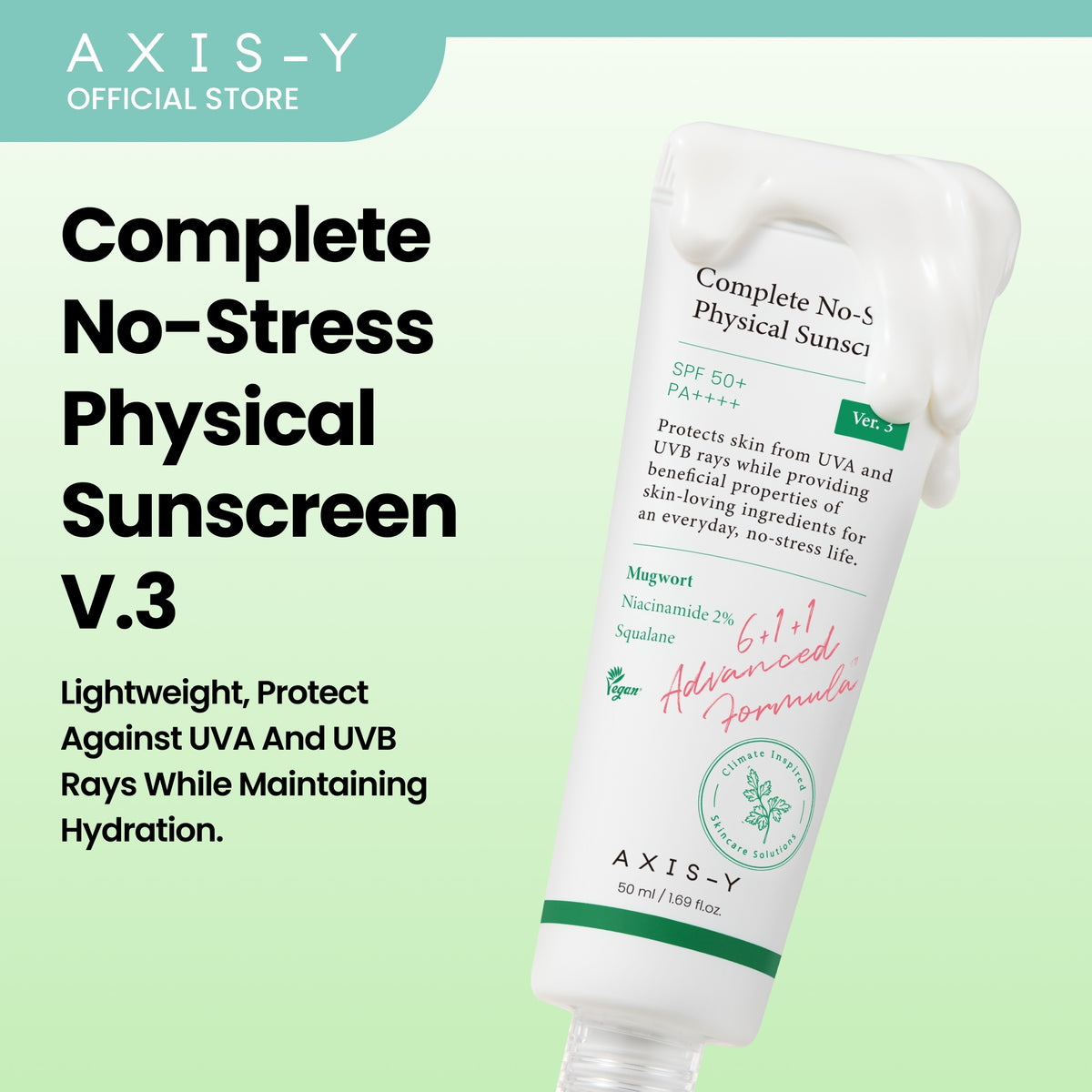 AXIS-Y Complete No-Stress Physical Sunscreen V.3