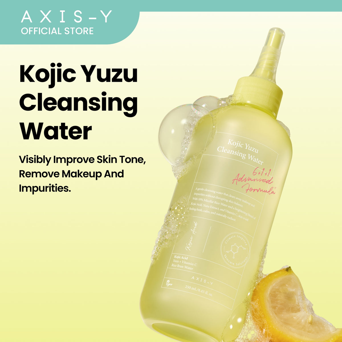 AXIS-Y Kojic Yuzu Cleansing Water