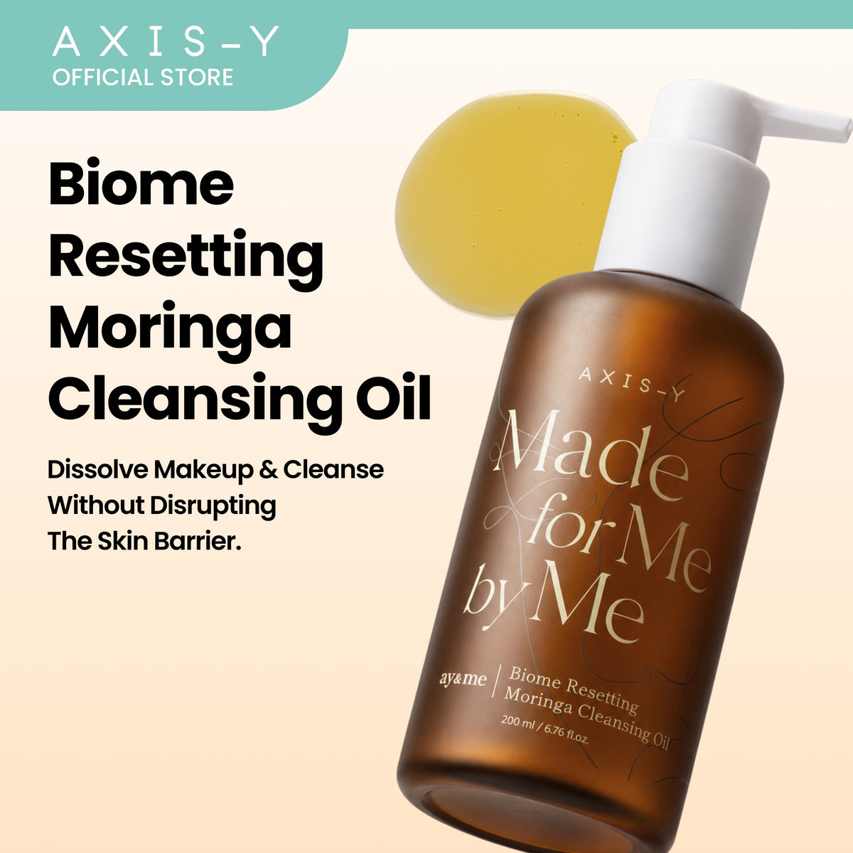 AXIS-Y Biome Resetting Moringa Cleansing Oil