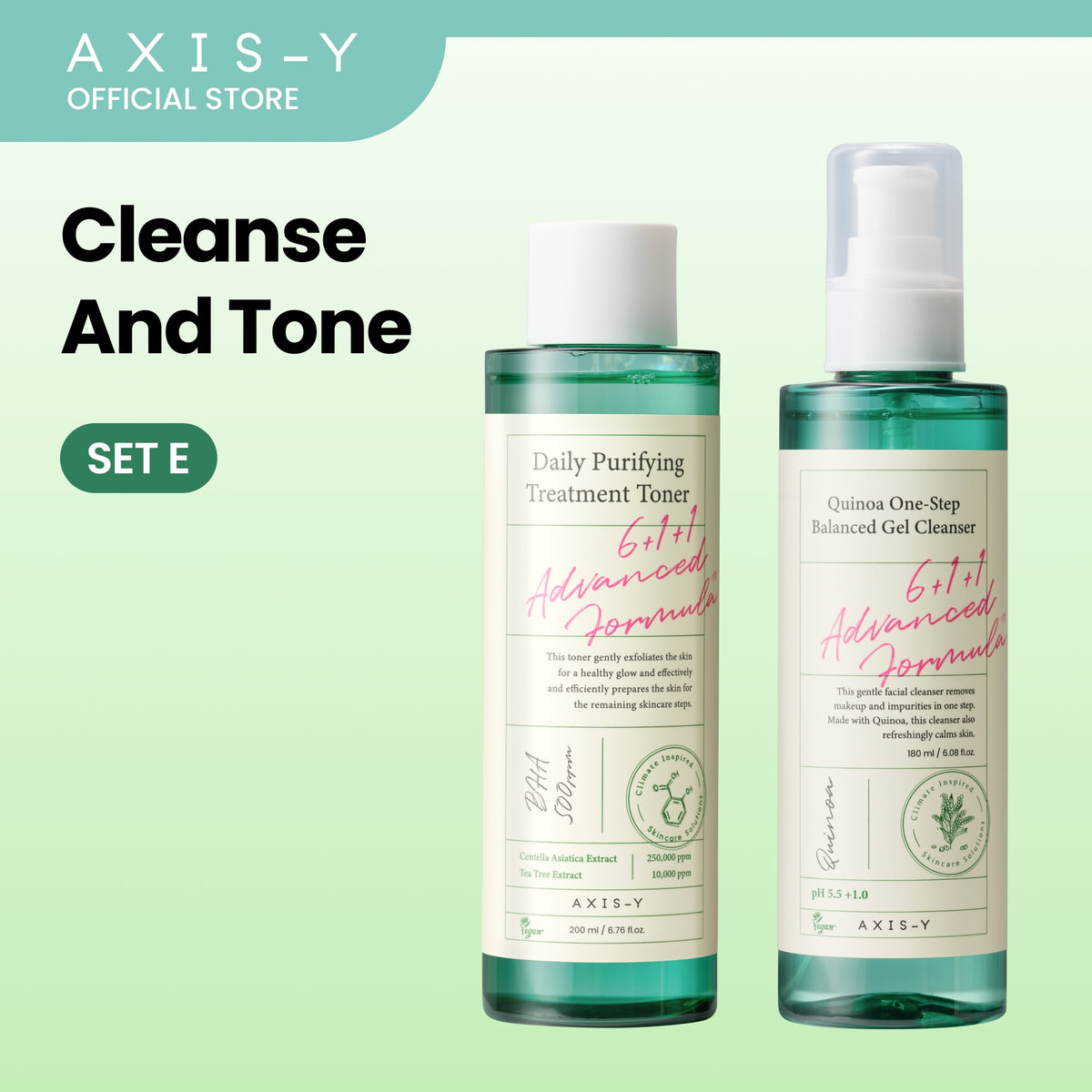 AXIS-Y Cleanse and Tone Set