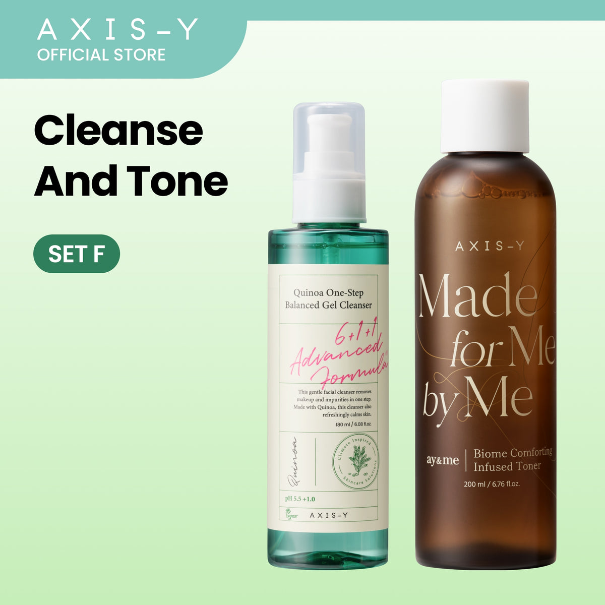 AXIS-Y Cleanse and Tone Set