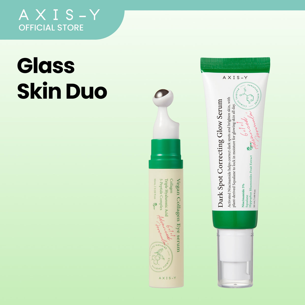 AXIS-Y Glass Skin Duo Set