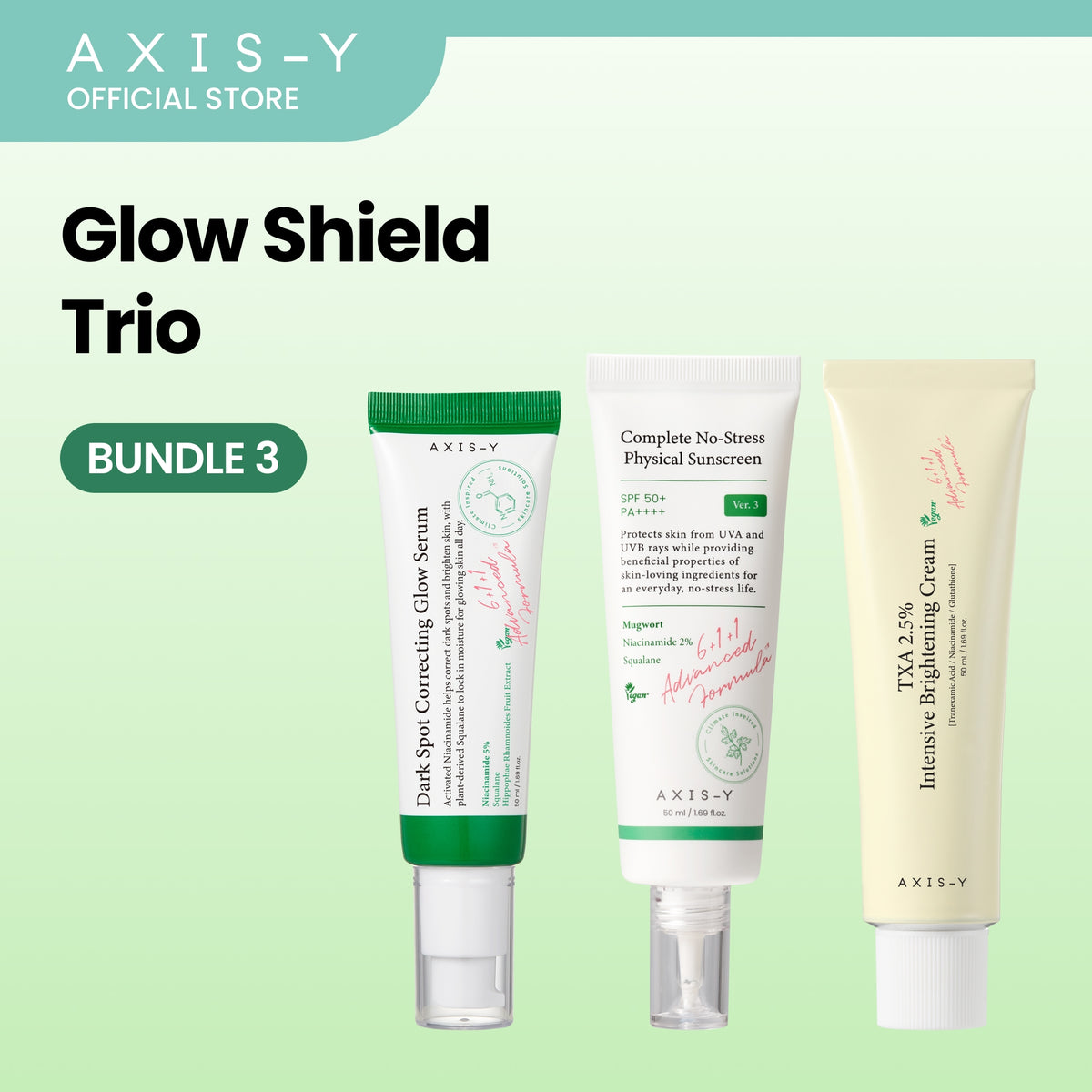 AXIS-Y Glow Bright and Shield