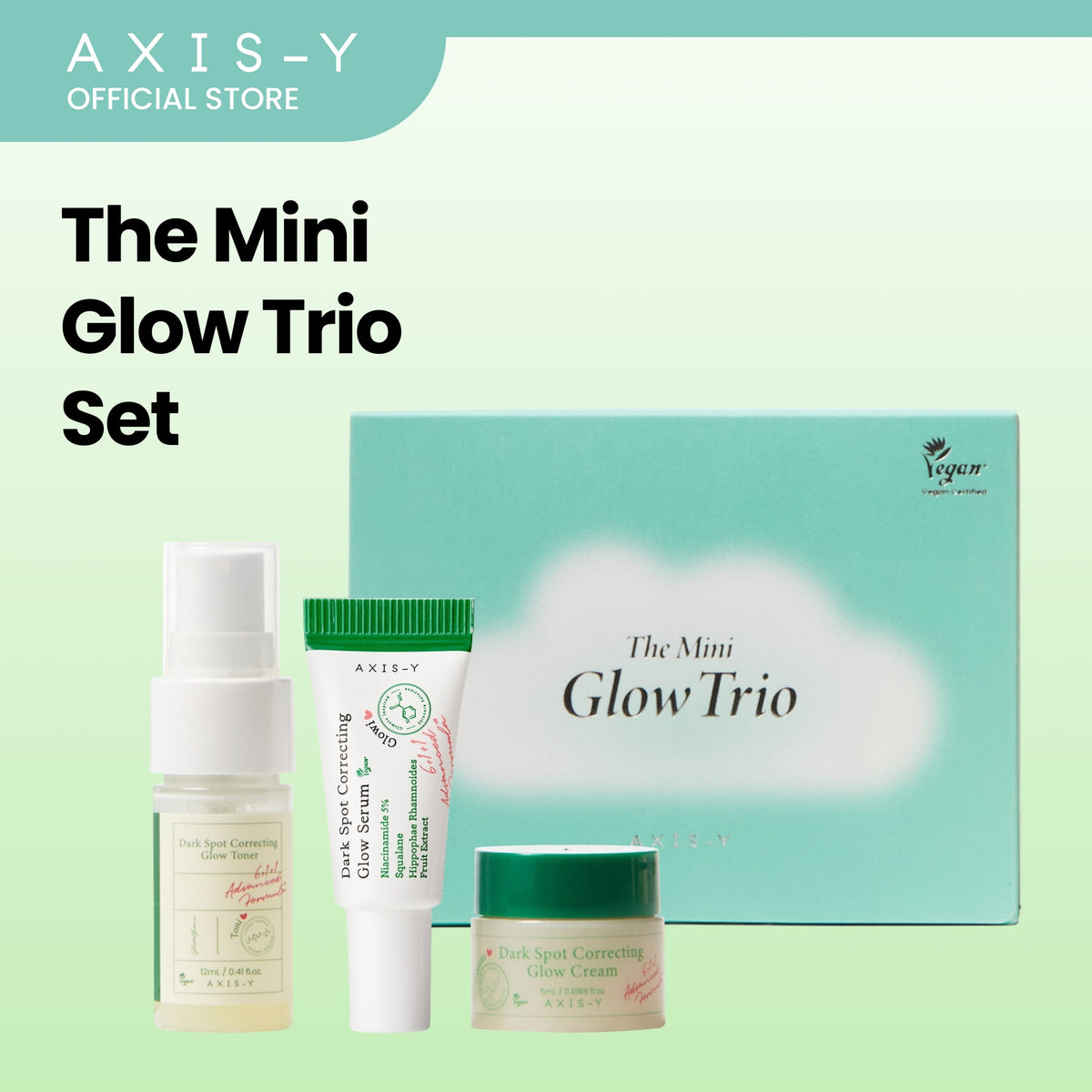 AXIS-Y The Mini Glow Trio Set