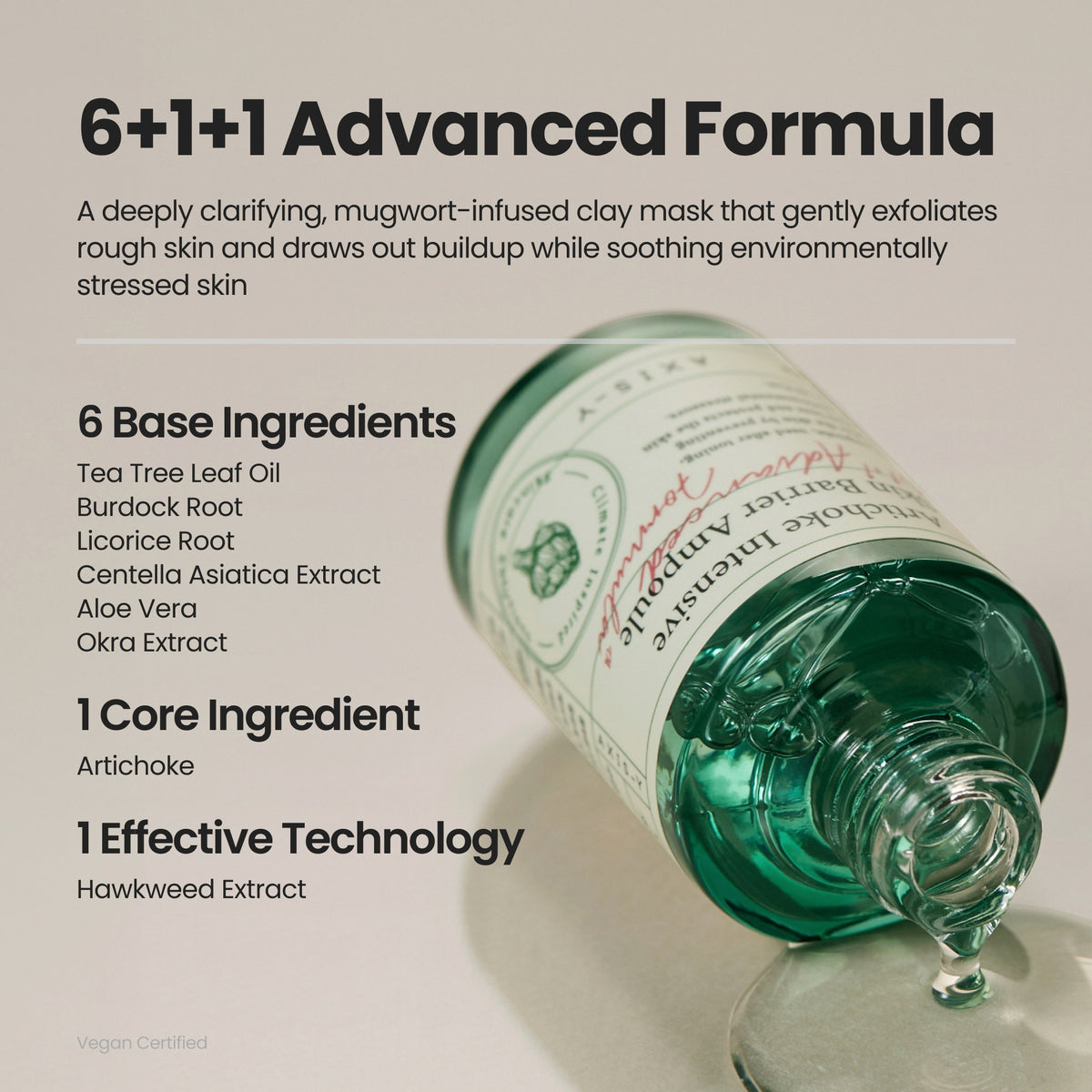 AXIS-Y Hydrate and Glow Set (Glow Serum 50ml + Artichoke Ampoule 30ml)