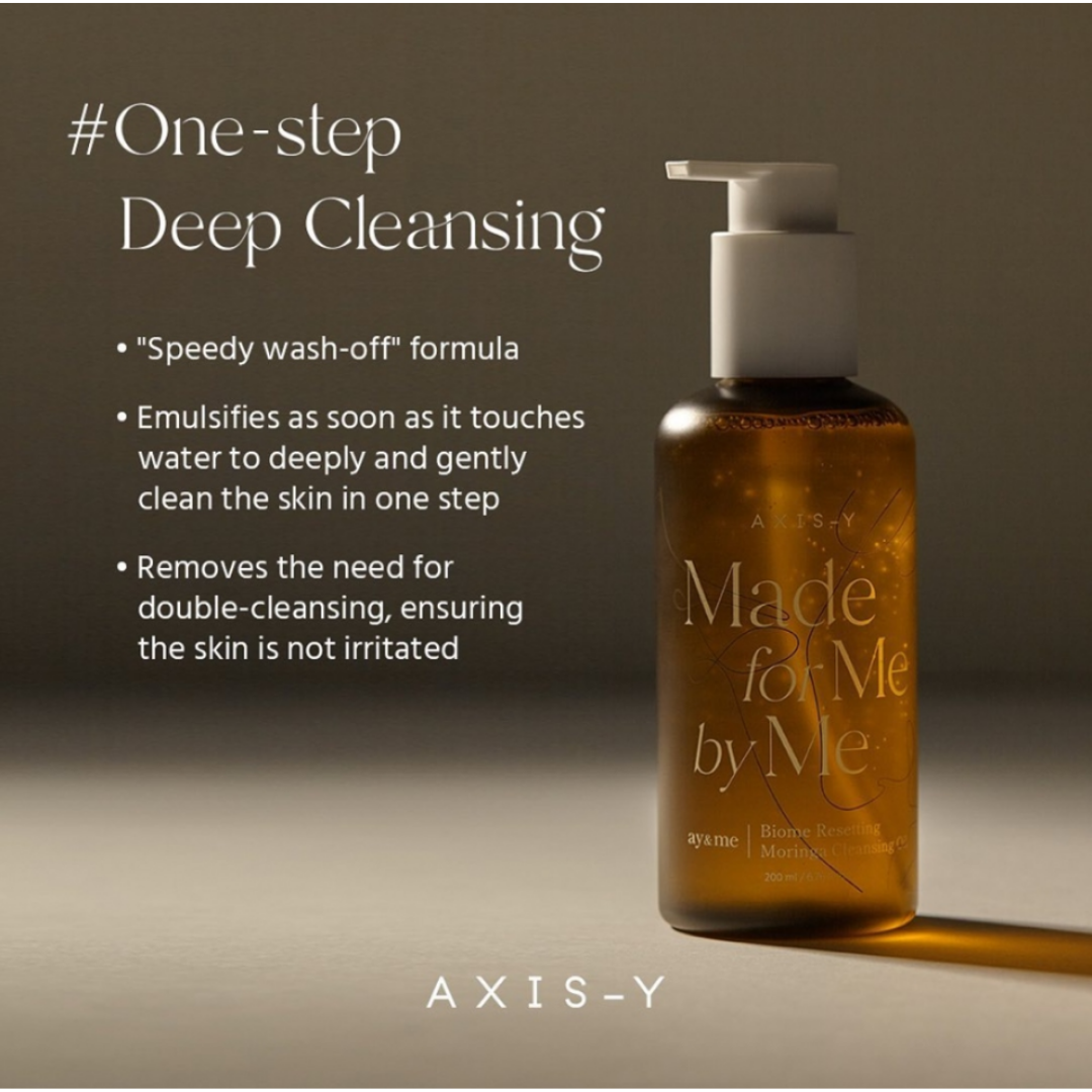 AXIS-Y Biome Resetting Moringa Cleansing Oil