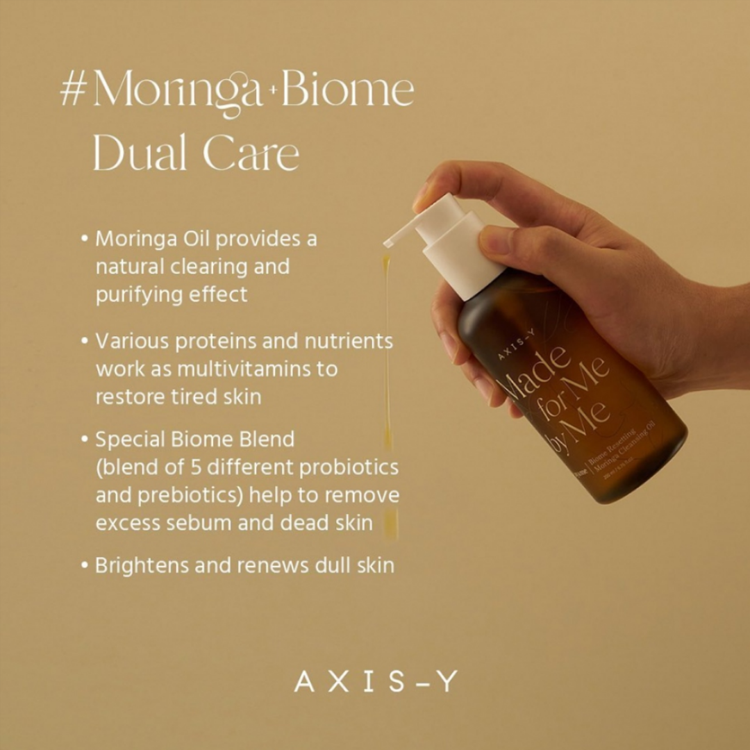 AXIS-Y Biome Resetting Moringa Cleansing Oil