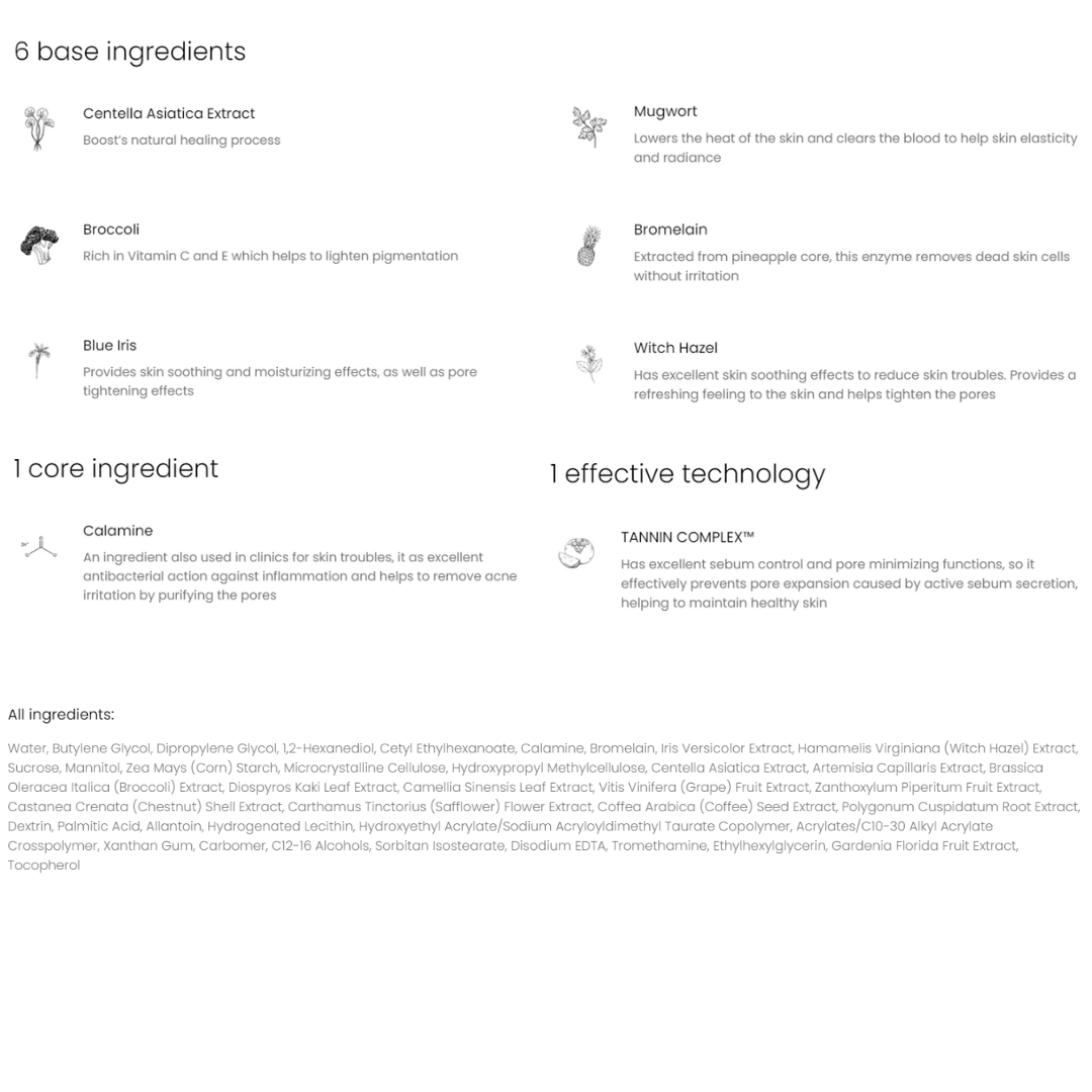 AXIS-Y CALAMINE Pore Control Capsule Serum