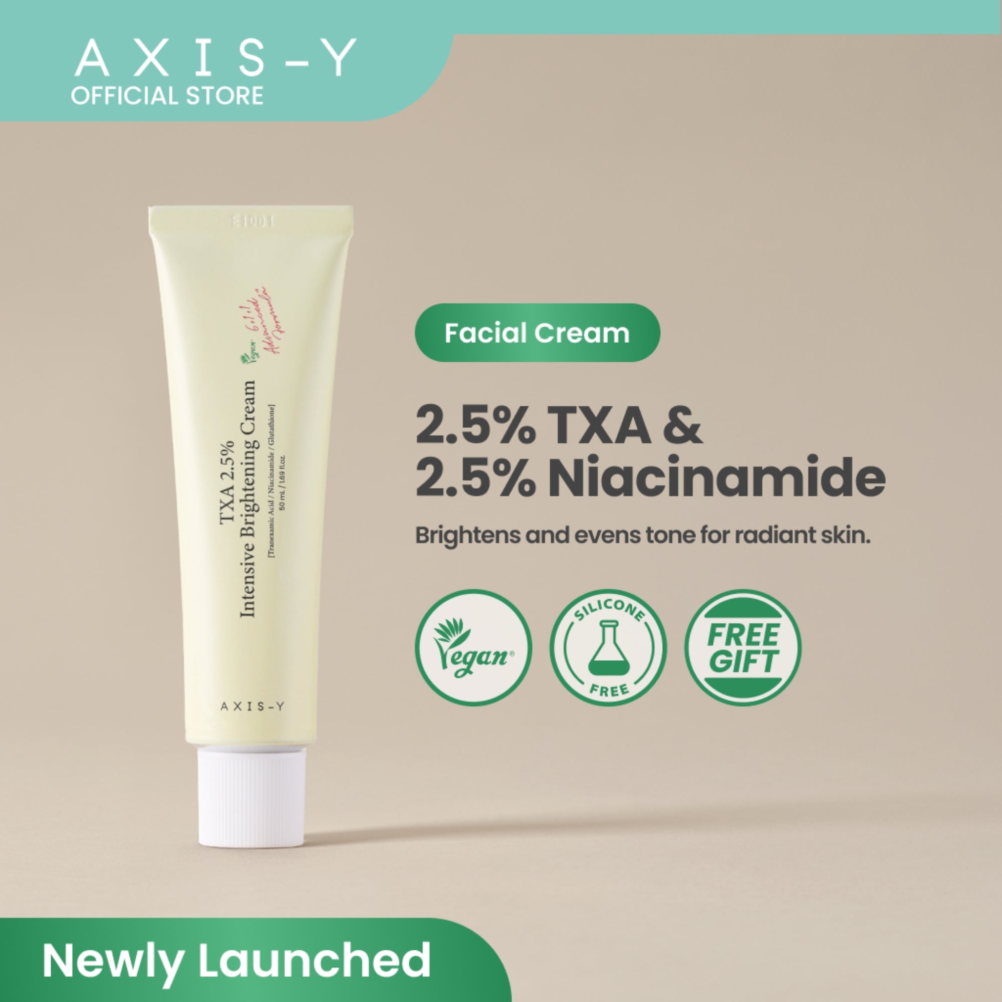 AXIS-Y TXA 2.5% Intensive Brightening Cream
