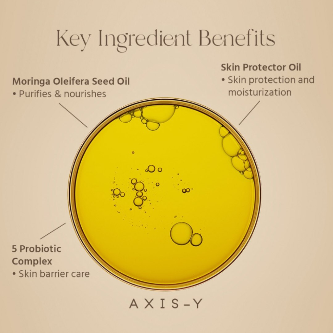 AXIS-Y Biome Resetting Moringa Cleansing Oil