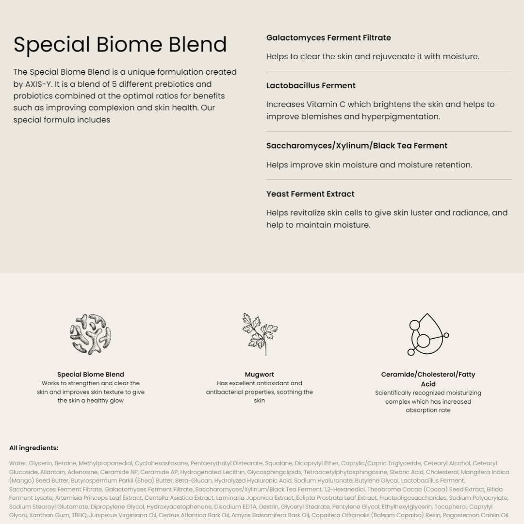 AXIS-Y Biome Ultimate Indulging Cream
