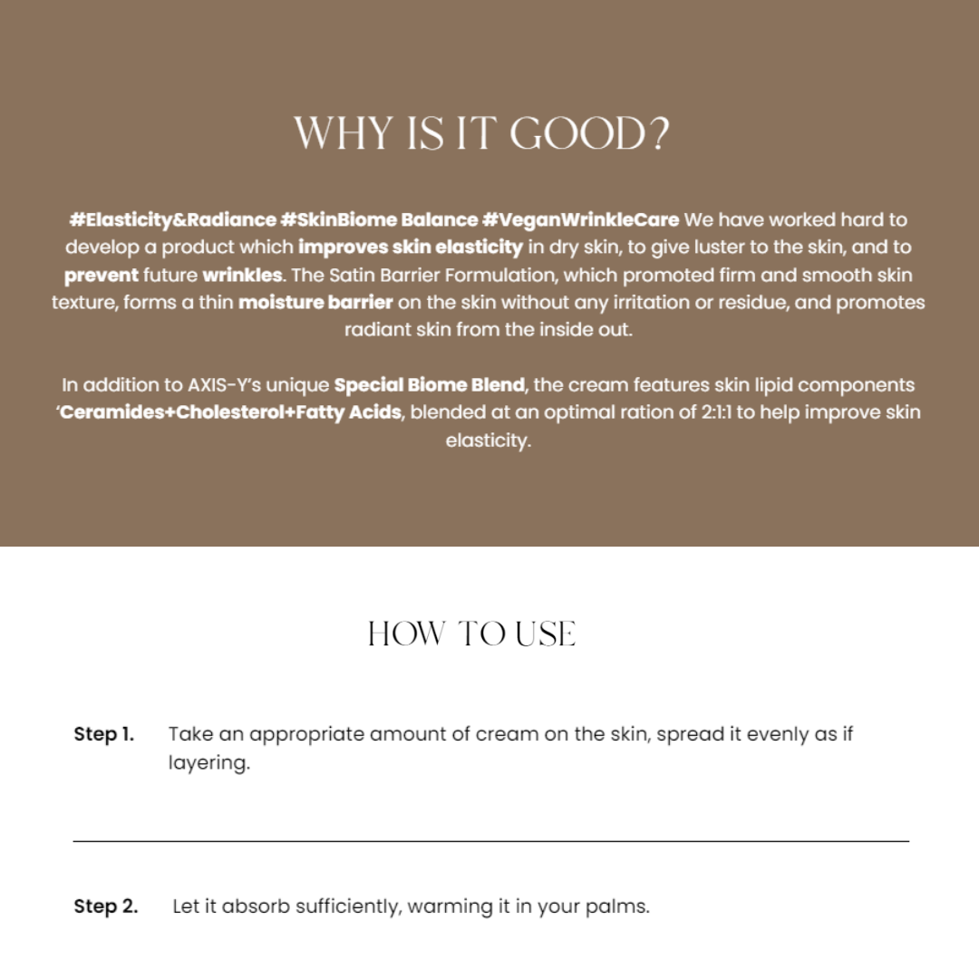 AXIS-Y Biome Ultimate Indulging Cream