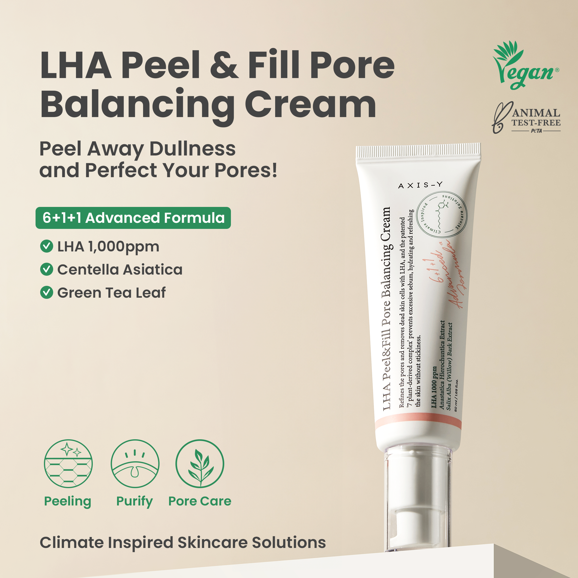 AXIS-Y LHA Peel & Fill Pore Balancing Cream